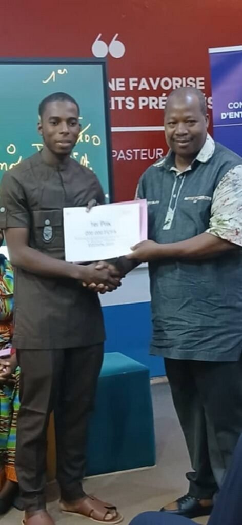 Finale de la 4ème  édition  du concours ‘Mon idée, mon entreprise’ au Mali :   Le lauréat Maouhamadou Amadou Diallo,  en lice pour la grande finale  à Marrakech